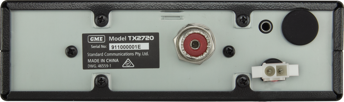 GME TX2720 27MHz DIN Mount CB Radio