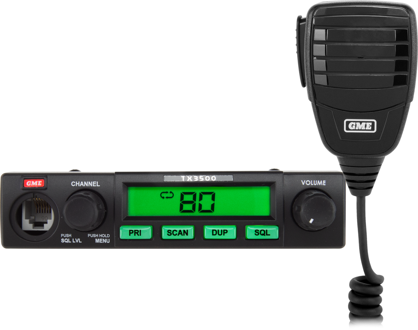 GME TX3500S 5 Watt Compact UHF CB Radio with ScanSuite™