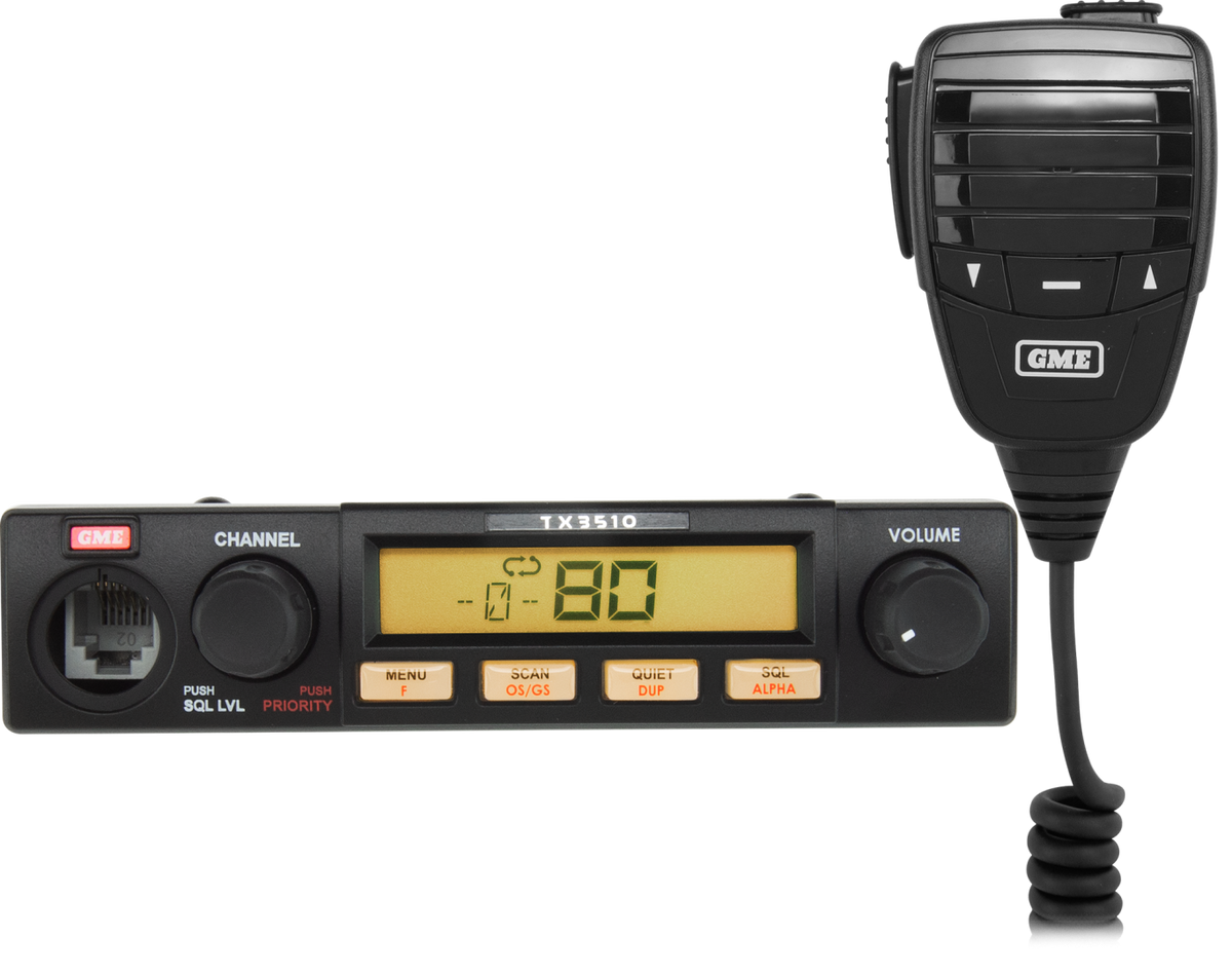 GME TX3510S 5 Watt Compact UHF CB Radio with ScanSuite™
