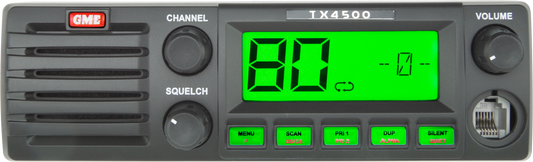 GME TX4500S 5 Watt DIN Mount UHF CB Radio with ScanSuite™