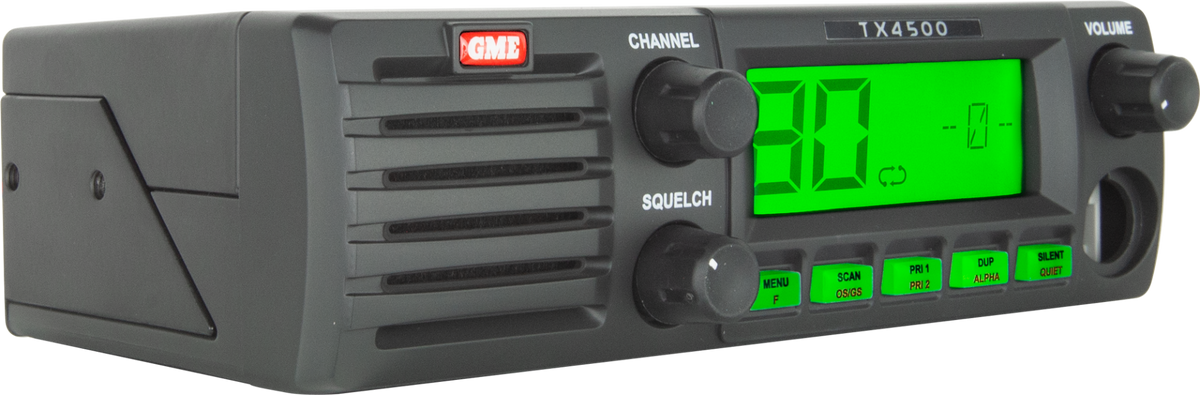 GME TX4500S 5 Watt DIN Mount UHF CB Radio with ScanSuite™