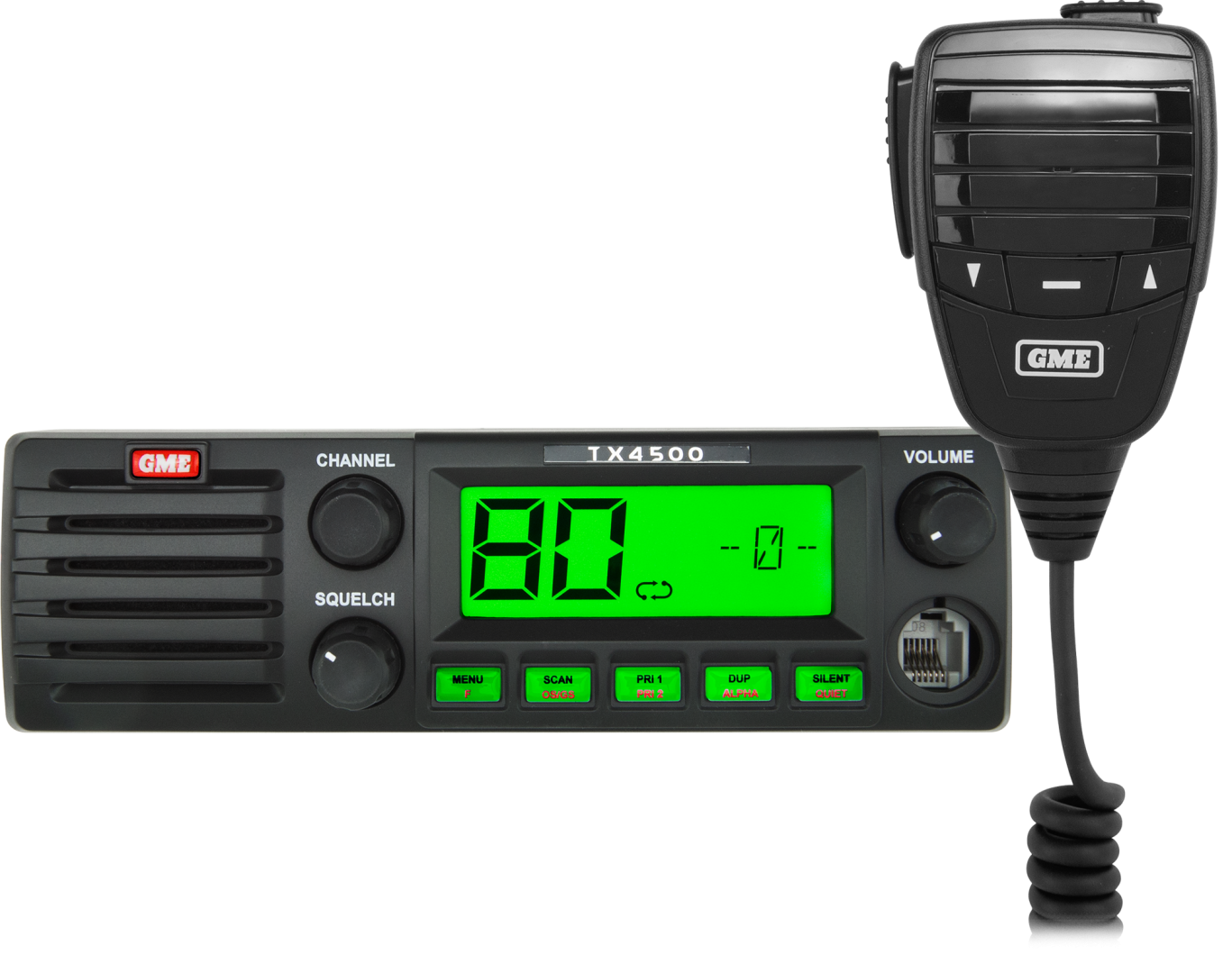 GME TX4500S 5 Watt DIN Mount UHF CB Radio with ScanSuite™