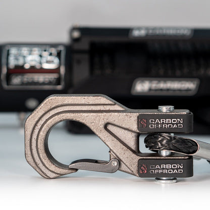 Carbon Scout Pro - 20000lb Extreme Duty Truck Winch 24V - CW - XD20RAW_24V 17