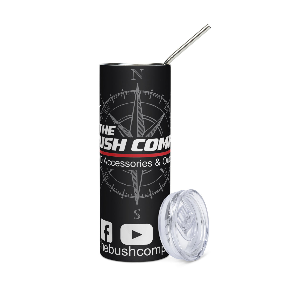 Stainless Steel Tumbler - Black