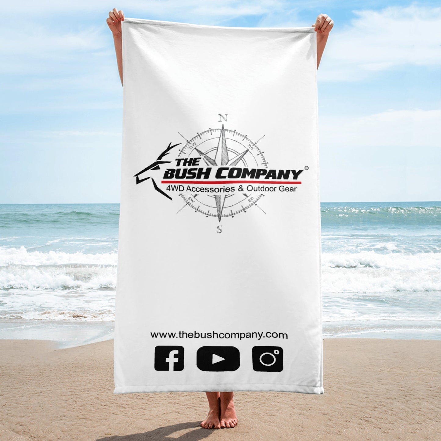 Beach Towel White