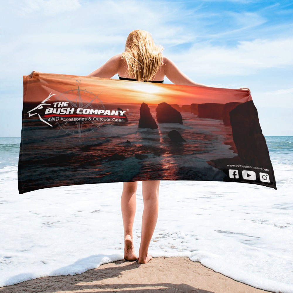 Beach Towel - 12 Apostles Sunset
