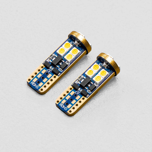 T10 / T15 (W5W / W16W) Wedge LED Bulbs (Pair)