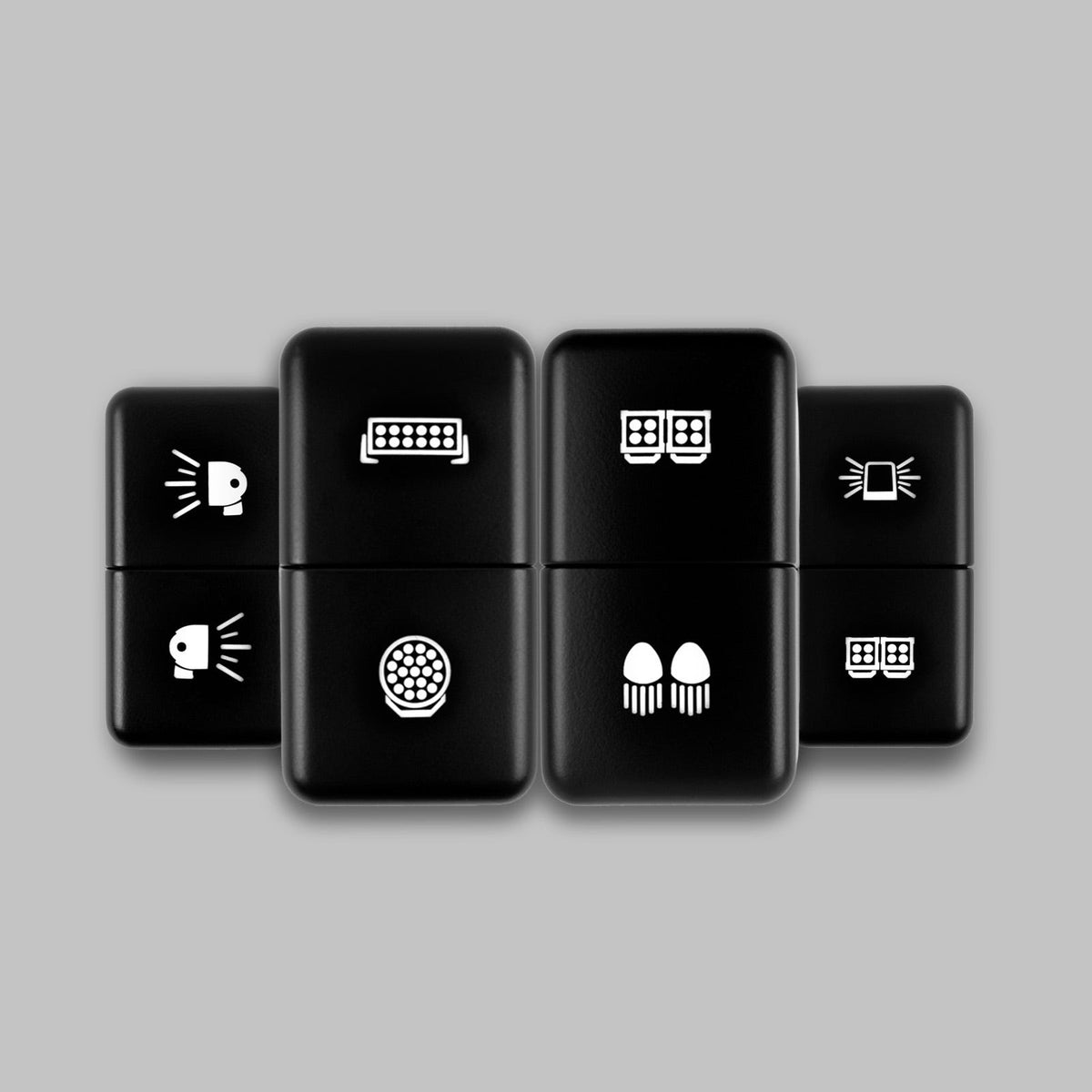 Dual Push Tall Switch To Suit Toyota