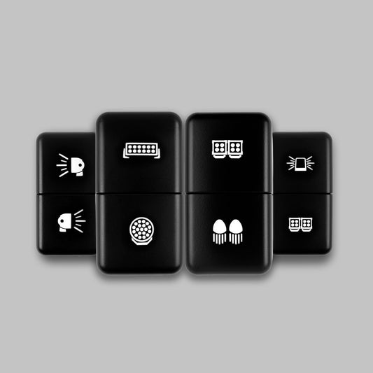 Dual Push Tall Switch To Suit Toyota