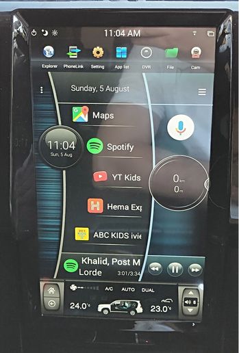 16inch Android Head unit to suit PRADO 2017+