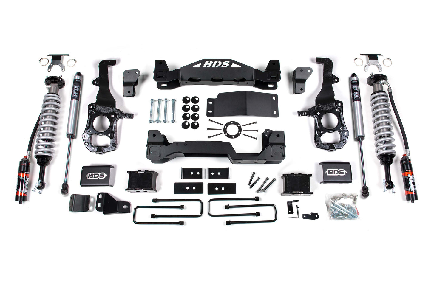 BDS 6" Lift Kit for 2015-2020 Ford F150 with Fox 2.5 Performance Elite Shocks