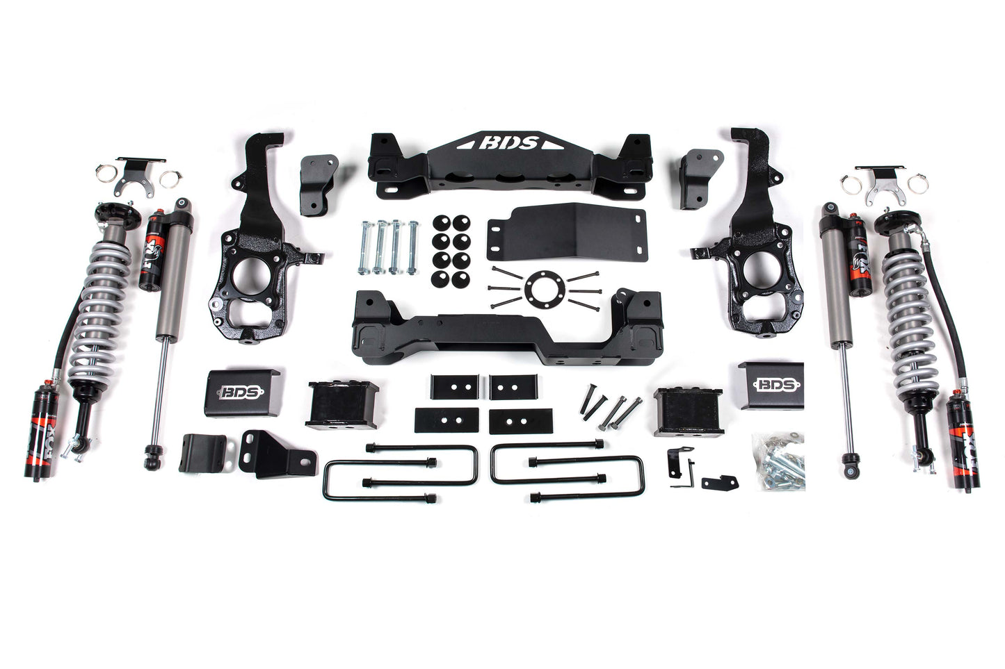 BDS 6" Lift Kit for 2015-2020 Ford F150 with Fox 2.5 Performance Elite Shocks