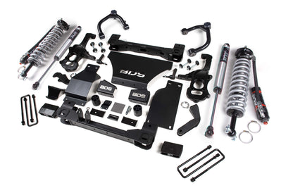 BDS 4" Lift Kit for 2019+ Chevy Silverado 1500 with Fox 2.5 Performance Elite Shocks