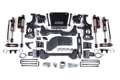 BDS 6.5" Lift Kit for 2020+ Chevy Silverado 2500 with Fox 2.5 Performance Elite Shocks