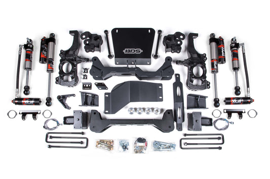 BDS 5" Lift Kit for 2020+ Chevy Silverado 2500 with Fox 2.5 Performance Elite Shocks