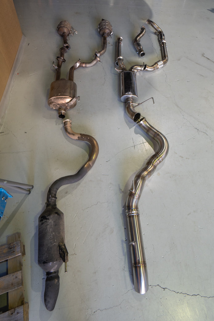 STAINLESS EXHAUST TO SUIT 200 SERIES LANDCRUISER