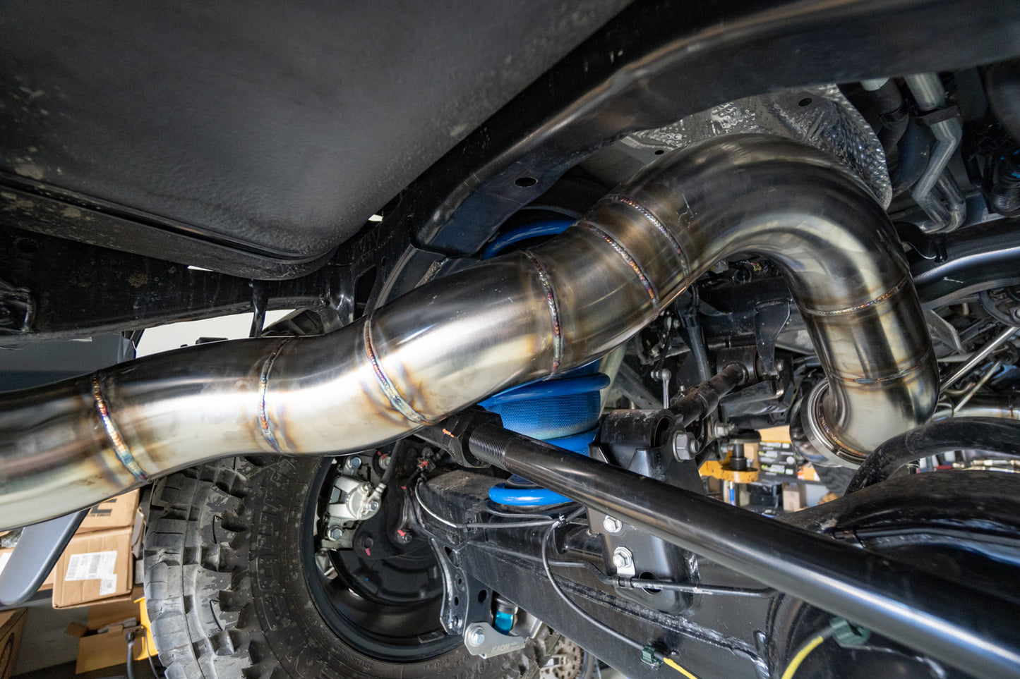 STAINLESS EXHAUST TO SUIT 200 SERIES LANDCRUISER