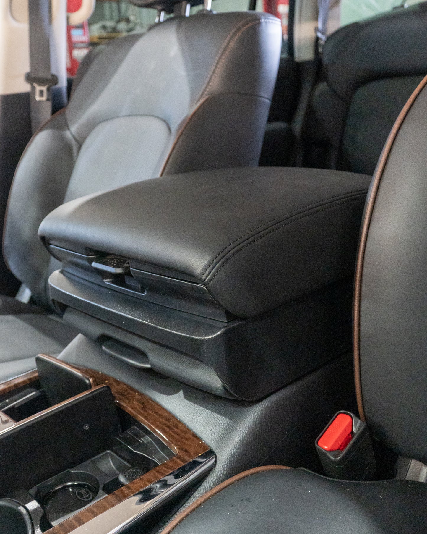 Raised Centre Console Armrest to suit Y62 Nissan Patrol