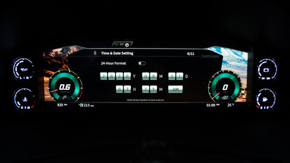 Digital Dash Cluster to suit LC200 - 200 Series Landcruiser