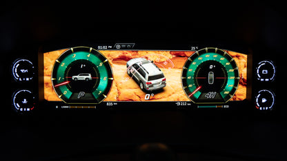 Digital Dash Cluster to suit LC200 - 200 Series Landcruiser