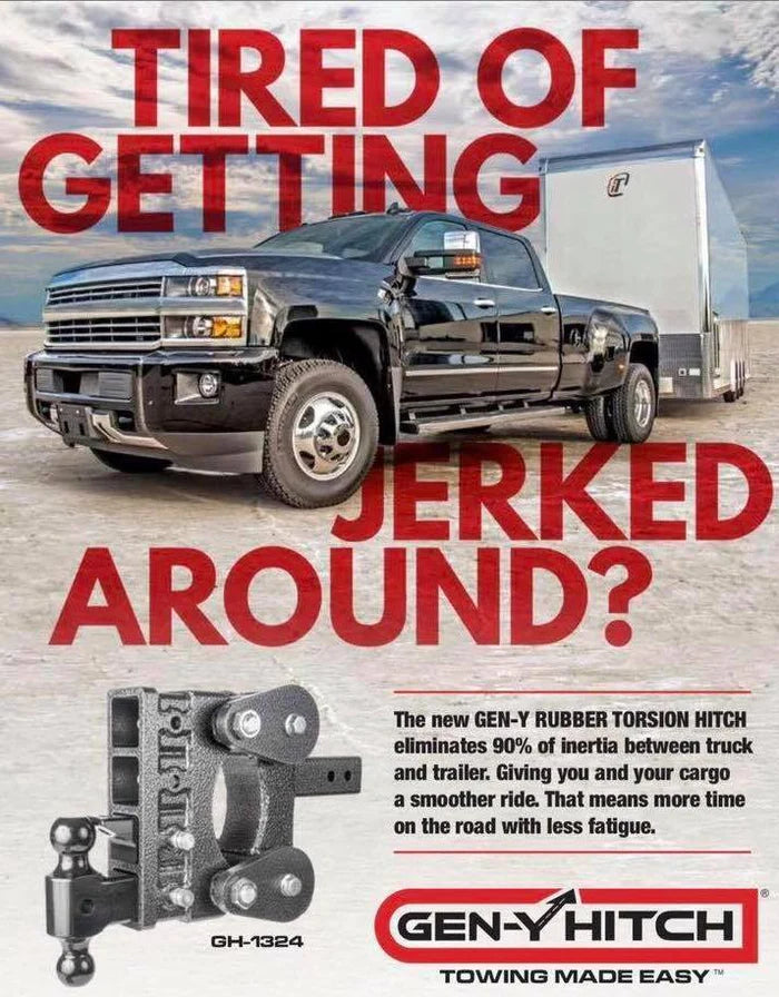 Gen-Y Torsion Hitch 7 tonne with 2.5" Shank Geny Hitch