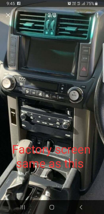 13.6inch Android Head unit to suit Prado 2009-2013 VX/Altitude Kakadu