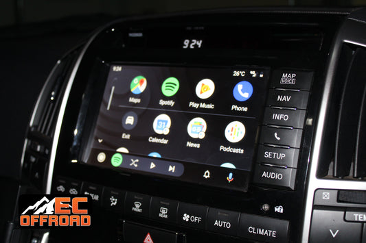 Interface Module unit to suit Landcruiser 200, Car Play & GPS, Android system. 2013-2015 Sahara V3.5