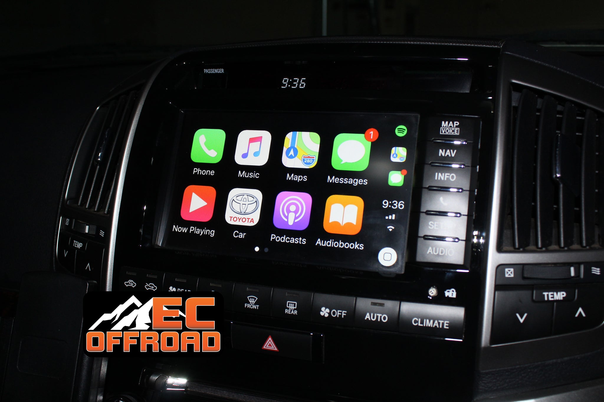Interface Module unit to suit Landcruiser 200, Car Play & GPS, Android
