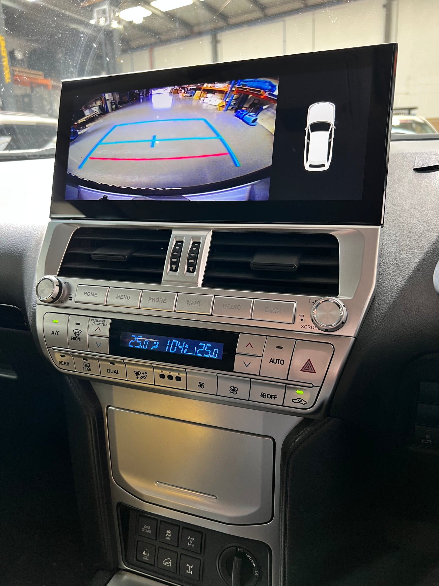 Android 12.3 Head Unit to suit Prado GXL 2017-2020