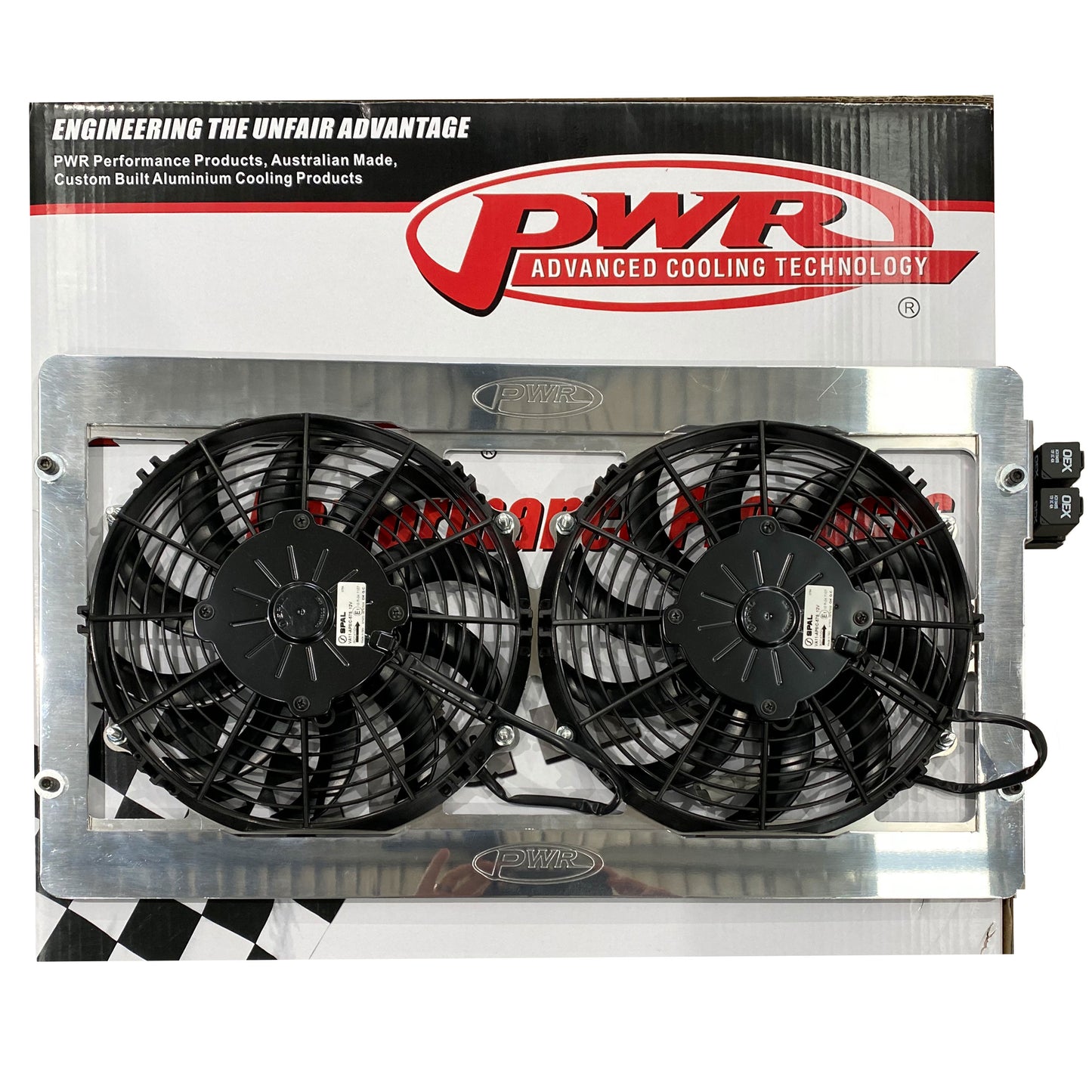 PWR Intercooler Fans to suit Toyota Landcruiser 200 Series