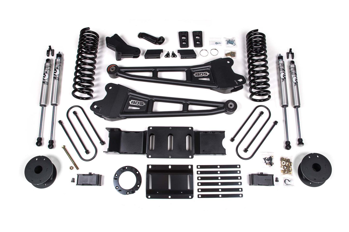 BDS 4" Lift Kit for 2019+ Ram 3500 with Fox 2.0 Shocks