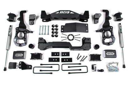 BDS 4" Lift Kit 2021-2022 Ford F150 4WD