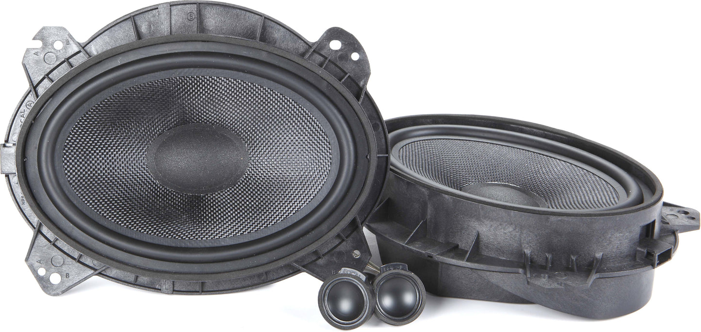 ENTRY LEVEL SPEAKER PACKAGE WITH AMP TO SUIT TOYOTA