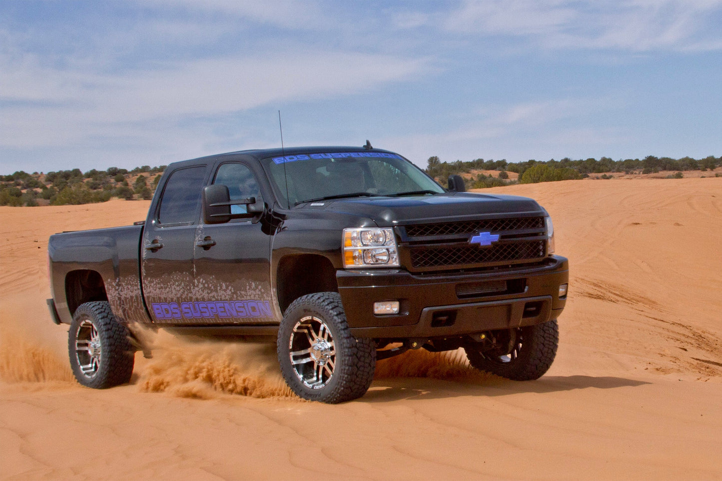 BDS 4.5" Lift Kit for 2011-2019 Chevy Silverado 2500 with Fox 2.0 Shocks